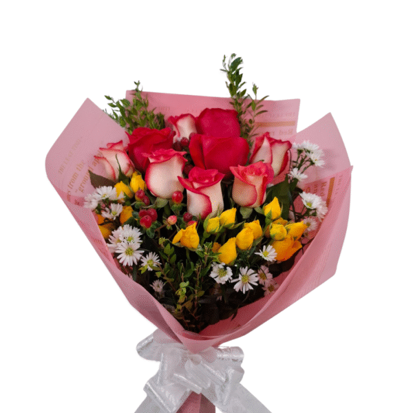 Dúo de Rosas & Mini Amarillas - Imagen 2